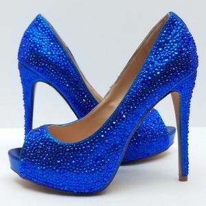 Lauren Lorraine Candy Blue US Size 6.5 BRAND NEW!